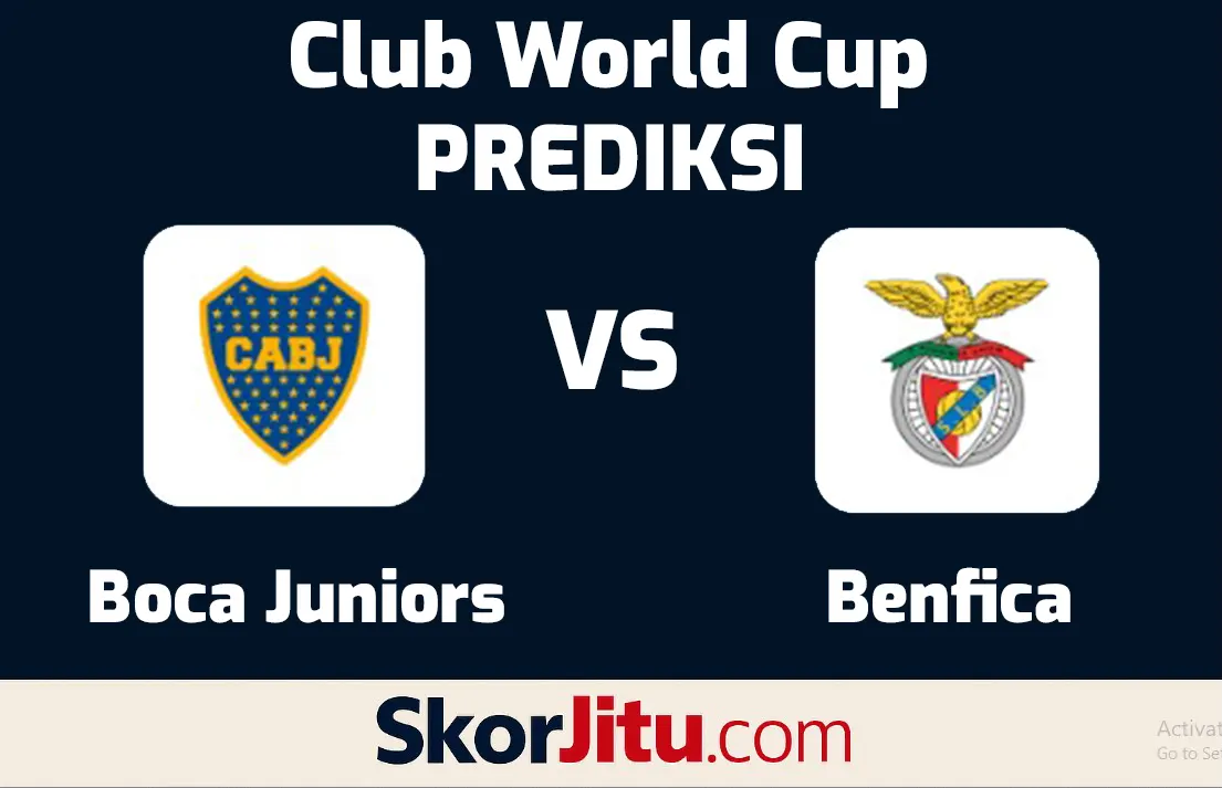 Prediksi Boca Juniors vs Benfica 22 Juni 2025 | Skor Jitu Akurat