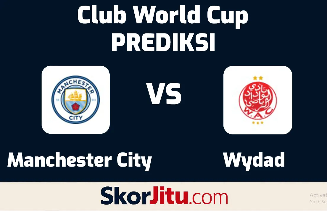 Prediksi Manchester City vs Wydad Casablanca 18 Juni 2025 | Club World Cup