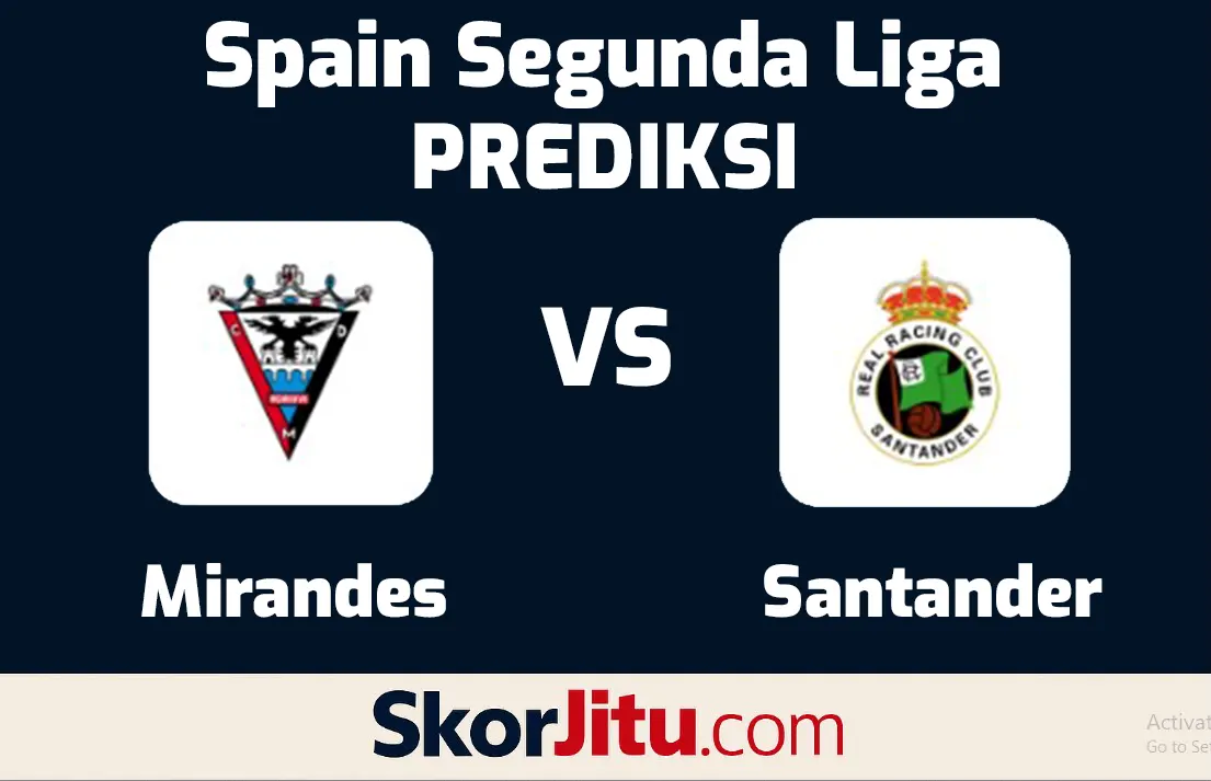 Prediksi Mirandés vs Santander 11 Juni 2025 | Skor & Statistik