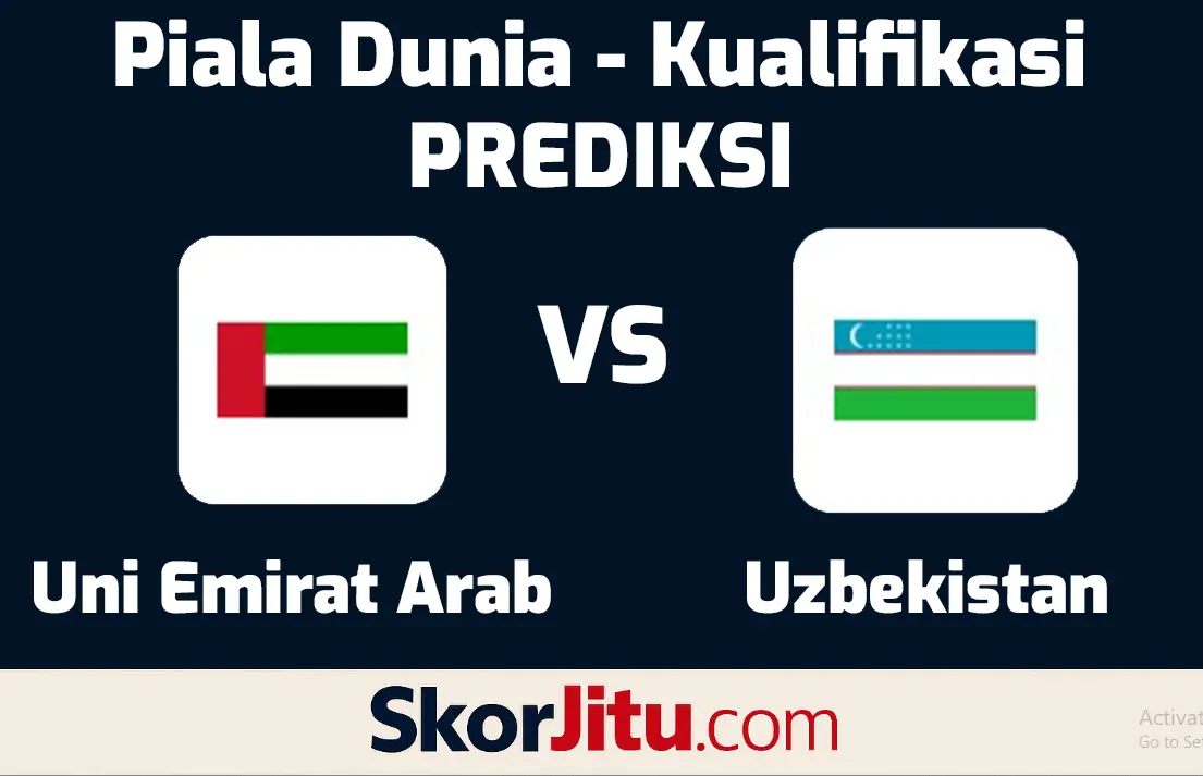 Prediksi UAE vs Uzbekistan Kualifikasi Asia 2025 – SkorJitu.com