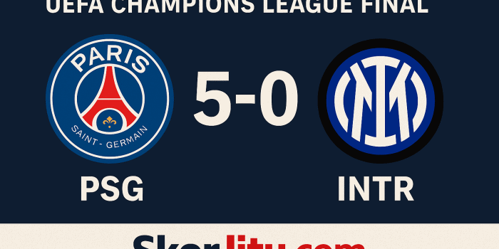 PSG menang 5-0 atas Inter Milan – Final UEFA Champions League 2025 – SkorJitu.com