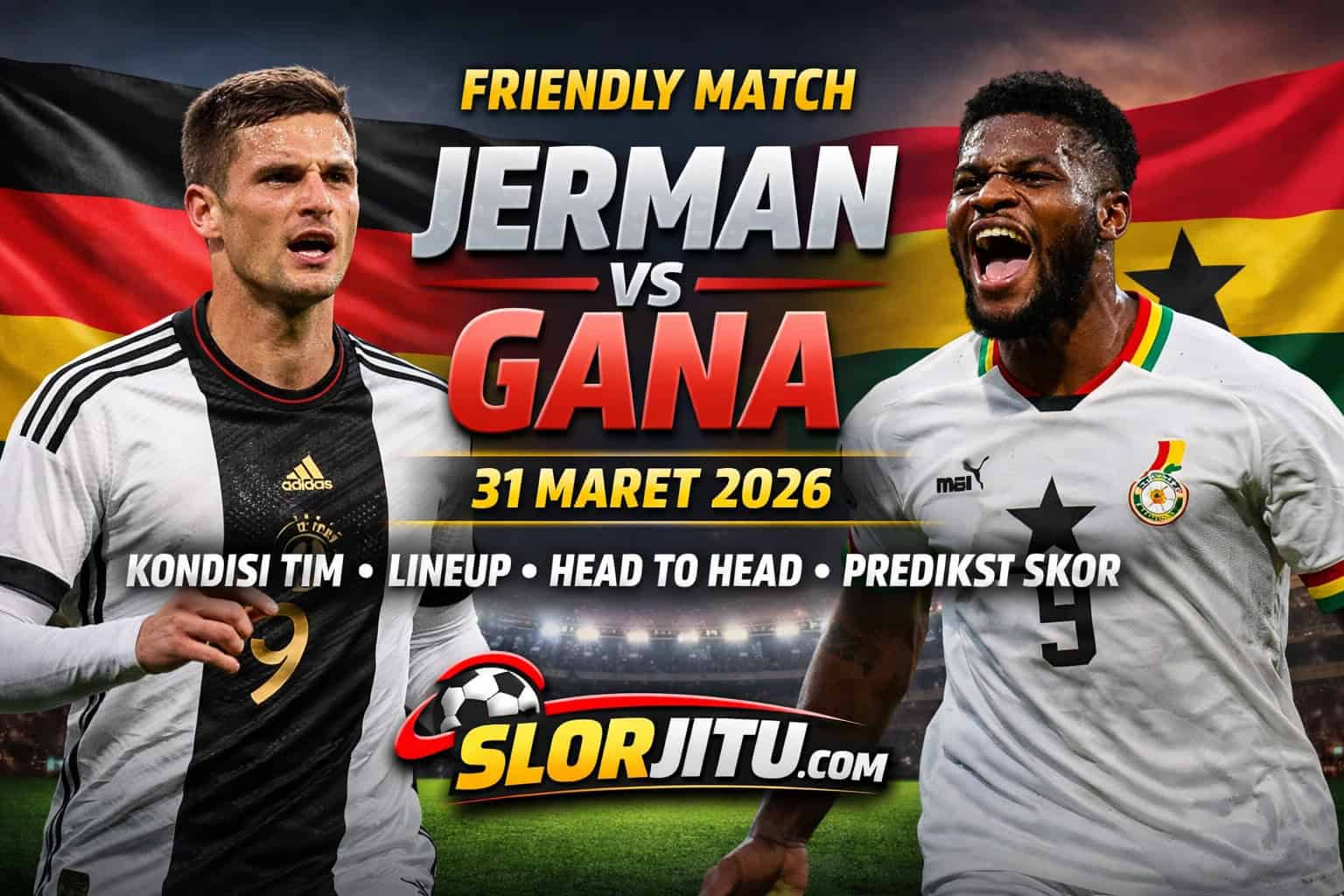 Friendly International Jerman vs Ghana