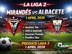 La Liga 2 Mirandes vs Albacete
