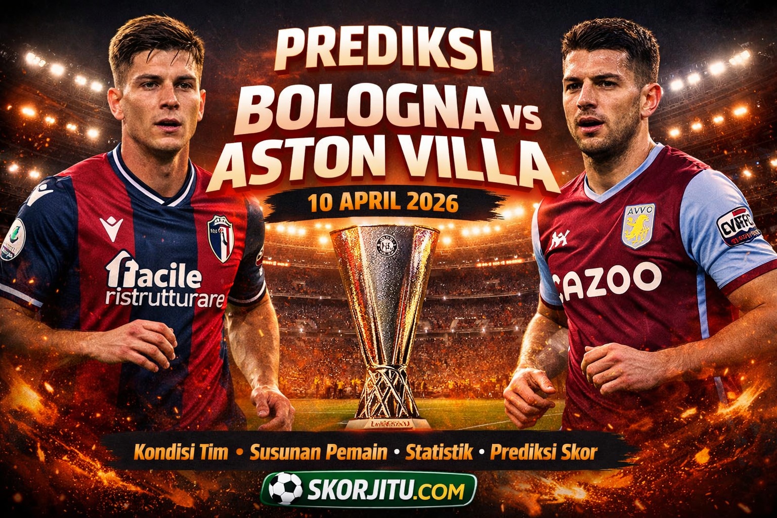 Prediksi Bologna vs Aston Villa