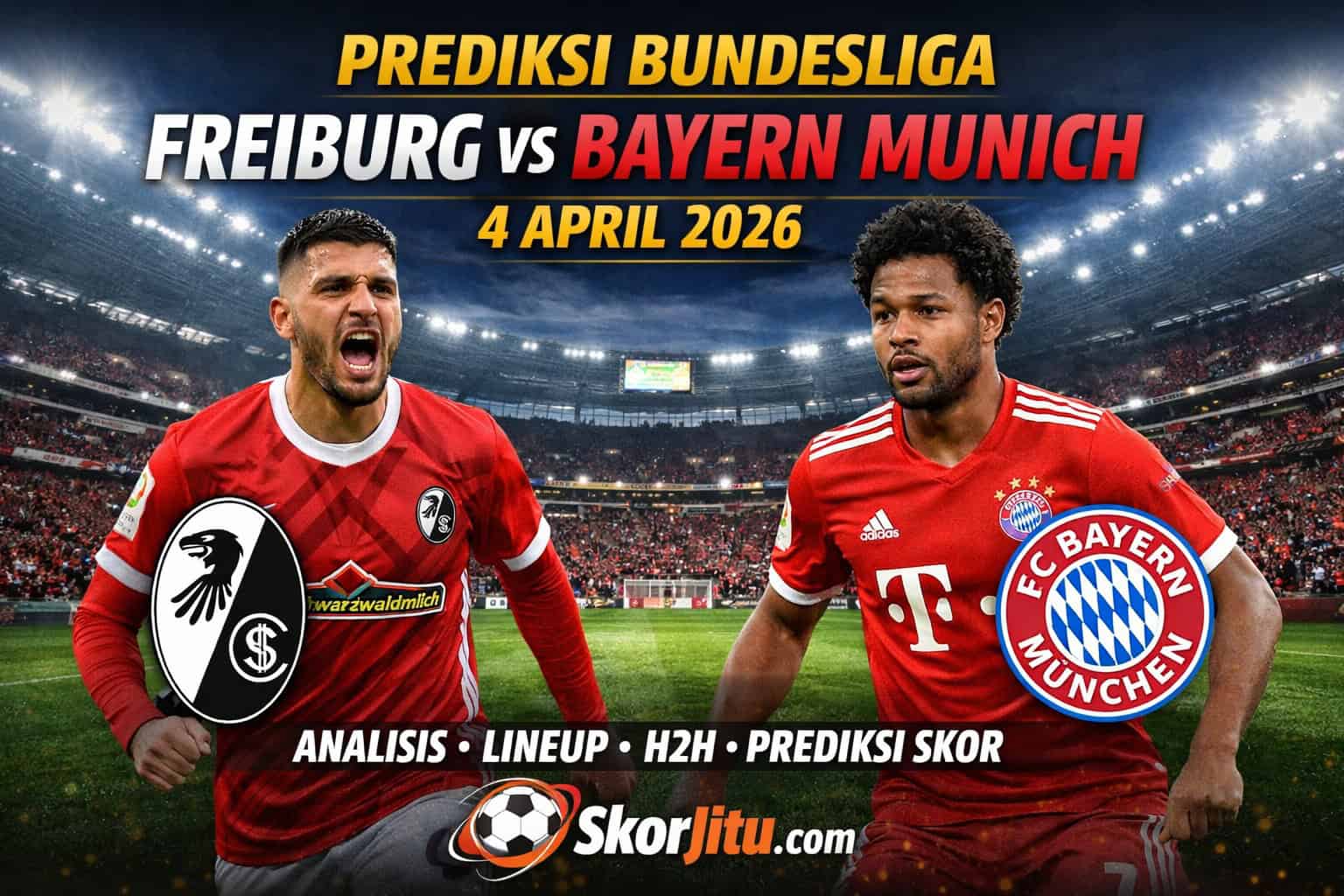 Prediksi Bundesliga Freiburg vs Bayern Munich