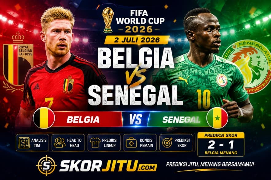 Prediksi Belgia vs Senegal