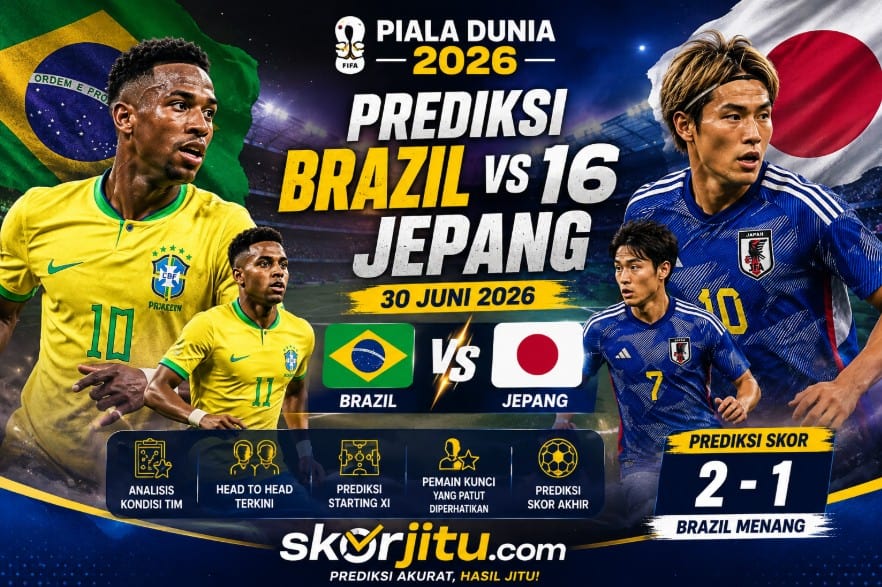 Prediksi Brazil vs Jepang