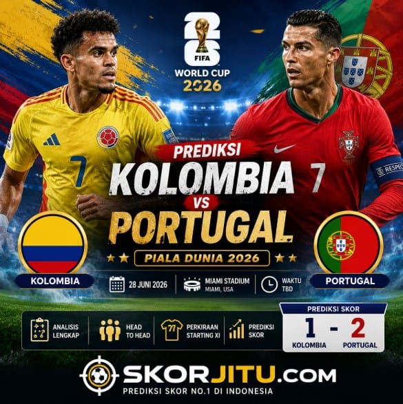 Prediksi Kolombia vs Portugal