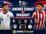 Prediksi Piala Dunia Amerika vs Paraguay Prediksi Piala Dunia Amerika vs Paraguay