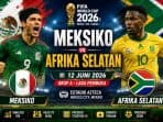 Prediksi Piala Dunia Meksiko vs Afrika Selatan Prediksi Piala Dunia Meksiko vs Afrika Selatan
