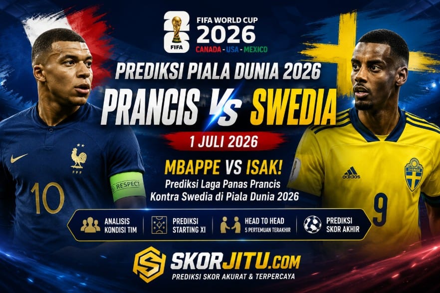 Prediksi Piala Dunia Prancis vs Swedia
