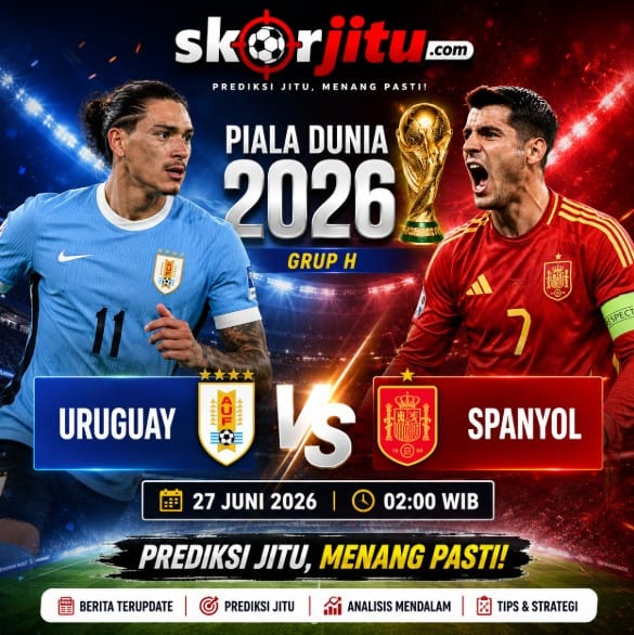 Prediksi Uruguay vs Spanyol