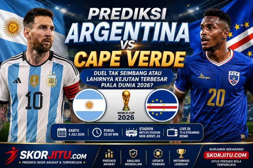 Prediksi Argentina vs Cape Verde
