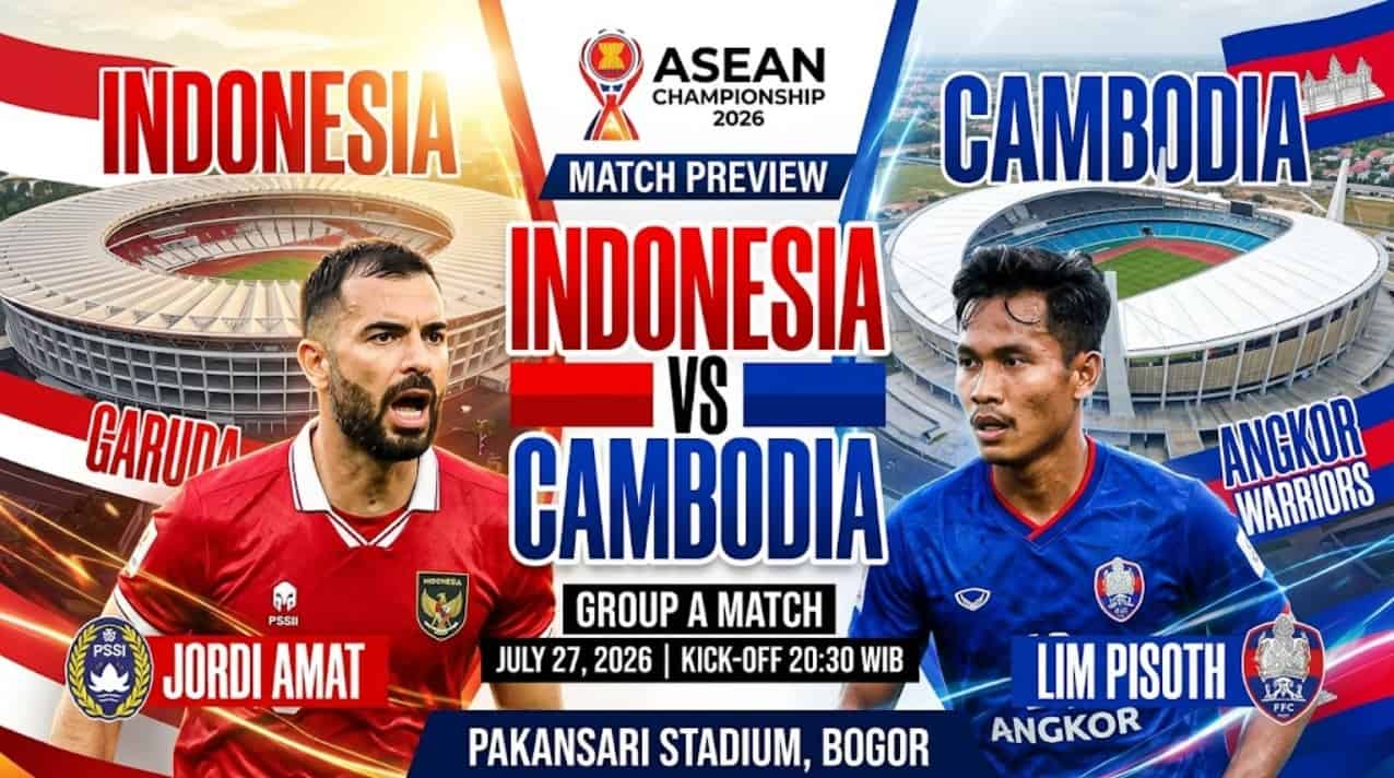 Prediksi Indonesia vs Kamboja