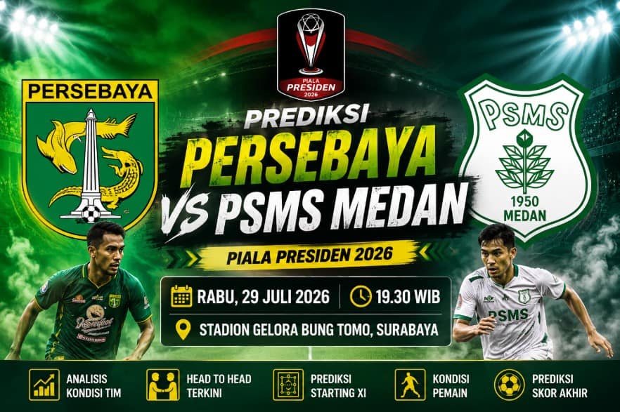 Prediksi Persebaya vs PSMS Medan