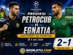 Prediksi Petrocub vs Egnatia Prediksi Petrocub vs Egnatia