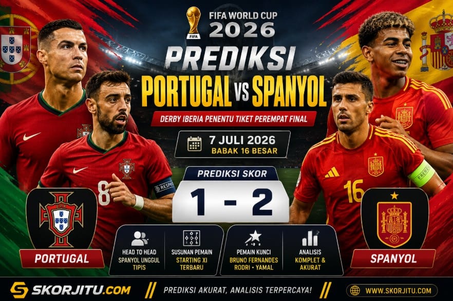 Prediksi Portugal vs Spanyol