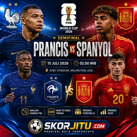 Prediksi Prancis vs Spanyol