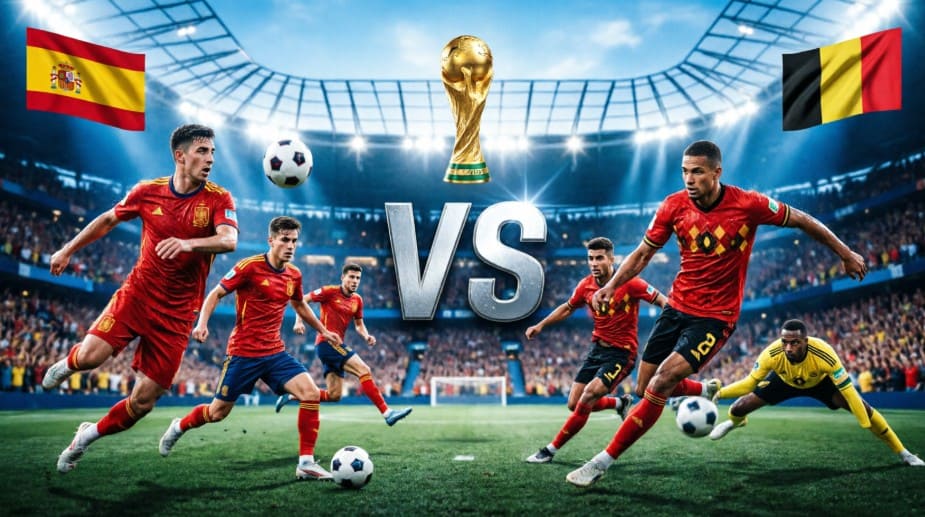 Prediksi Spanyol vs Belgia