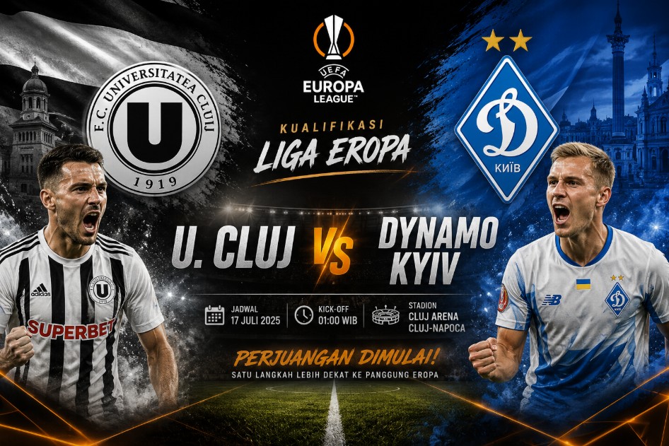 Prediksi U. Cluj vs Dynamo Kyiv