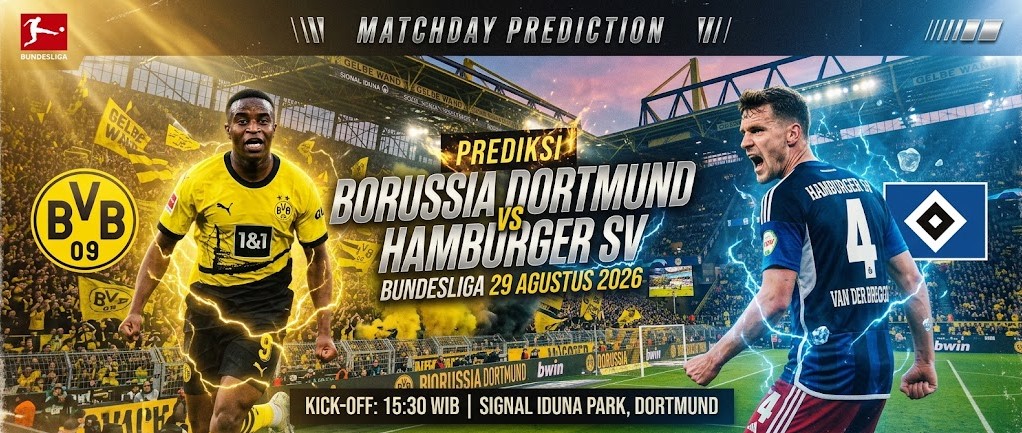 Prediksi Dortmund vs Hamburger SV