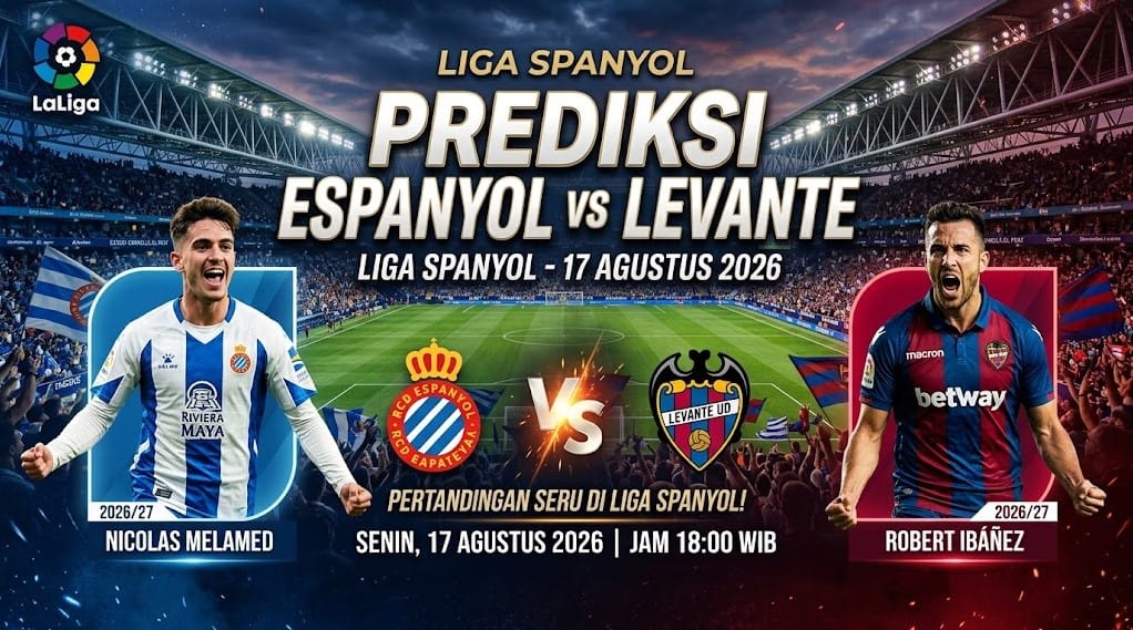 Prediksi Espanyol vs Levante