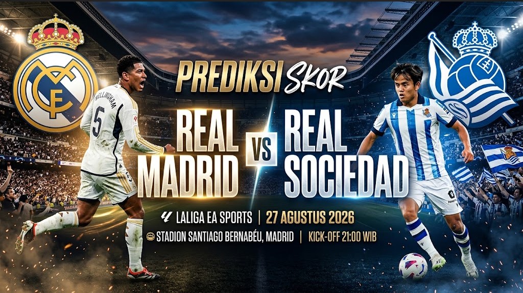 Prediksi Real Madrid vs Real Sociedad