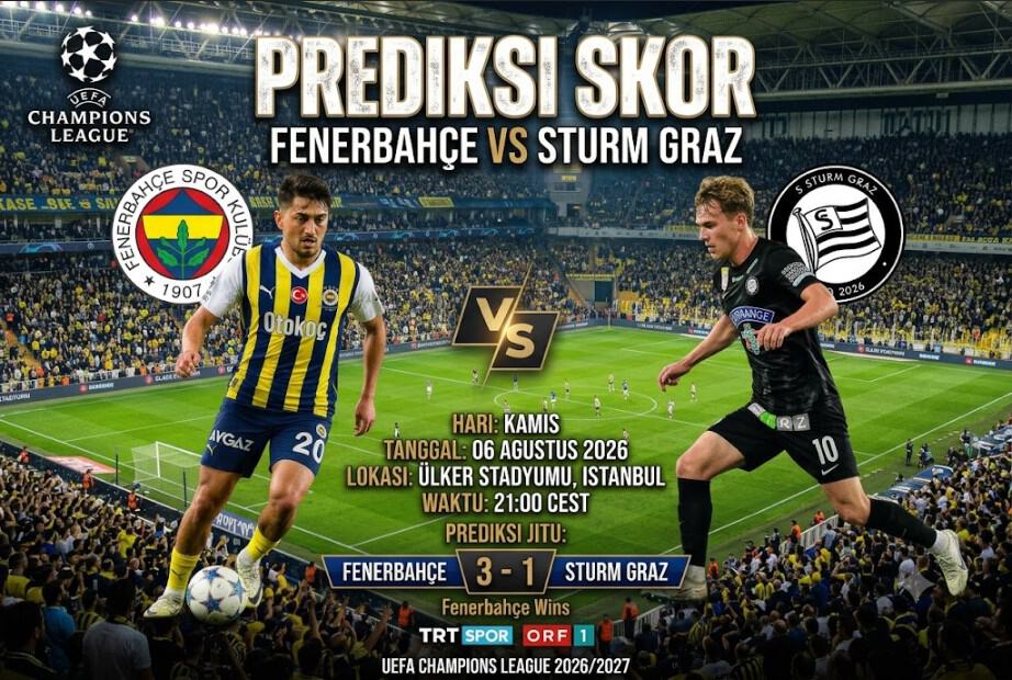 prediksi fenerbahce vs sturm graz