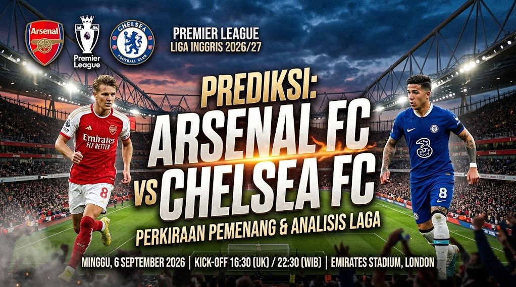 Prediksi Arsenal vs Chelsea