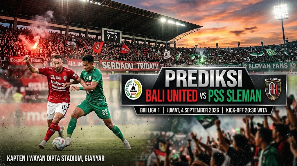 Prediksi Bali United vs PSS Sleman