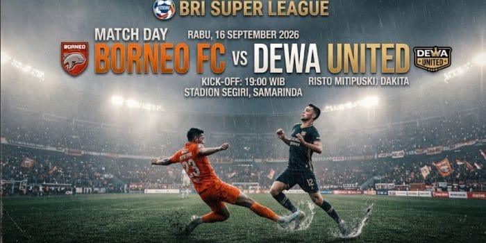 Prediksi Borneo FC vs Dewa United