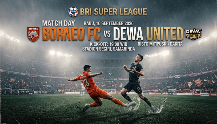 Prediksi Borneo FC vs Dewa United
