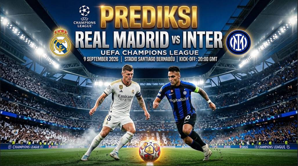 Prediksi Real Madrid vs Inter